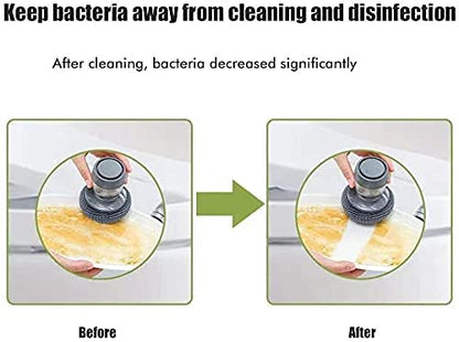 Soap Dispensing Dish Brush – Built-in Soap Pump for Easy Dishwashing